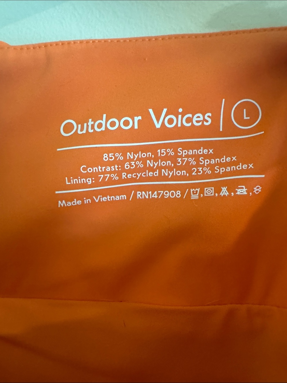 Outdoor Voices Lightspeed 3” Running Shorts - Picture 3 of 3
